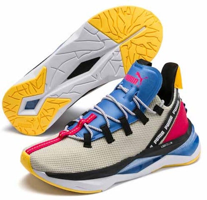 (Women) Puma Lqdcell Shatter XT Trail Running Shoe White/Blue/Yellow 193036-01 Order (Women) Puma Lqdcell Shatter XT Trail Running Shoe White/Blue/Yellow 193036-01