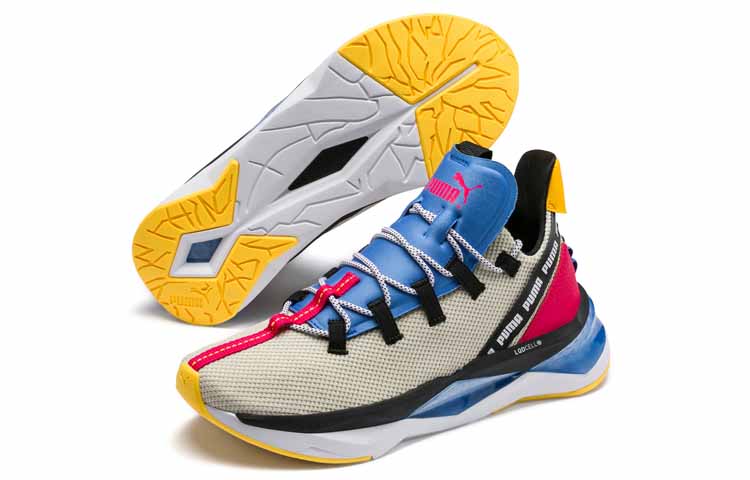 Purchase (W) Puma Lqdcell Shatter XT Chaussures Trail Running Blanc/Bleu/Jaune 193036-01