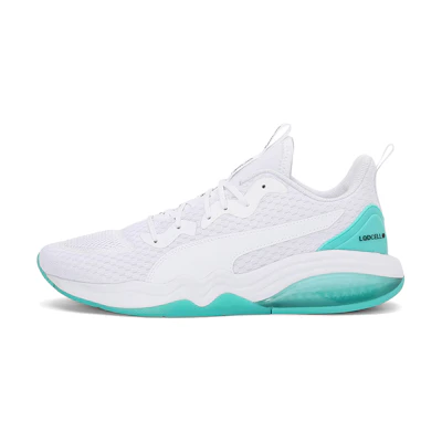 (W) Puma Lqdcell Tension One8 Low Top Running Shoes White/Blue