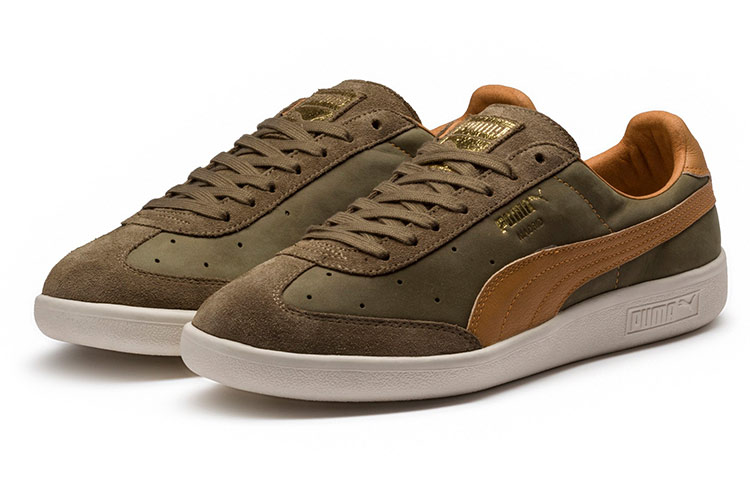 Order (W) "Puma Madrid Marrón Bronceado/Naranja" 363806-02