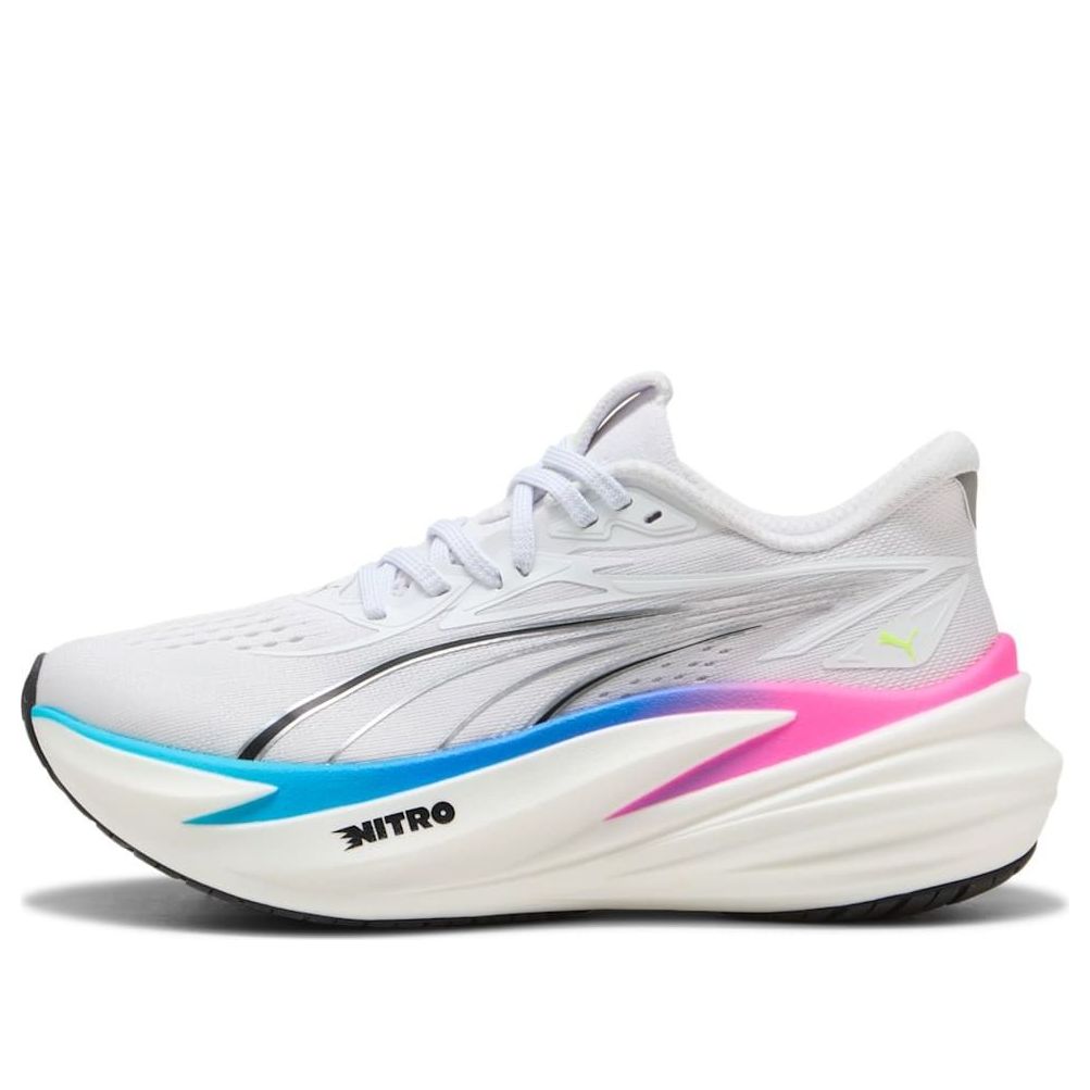 (Women) Puma Magmax Nitro 2 'White Ultra Blue Poison Pink' 312126-06