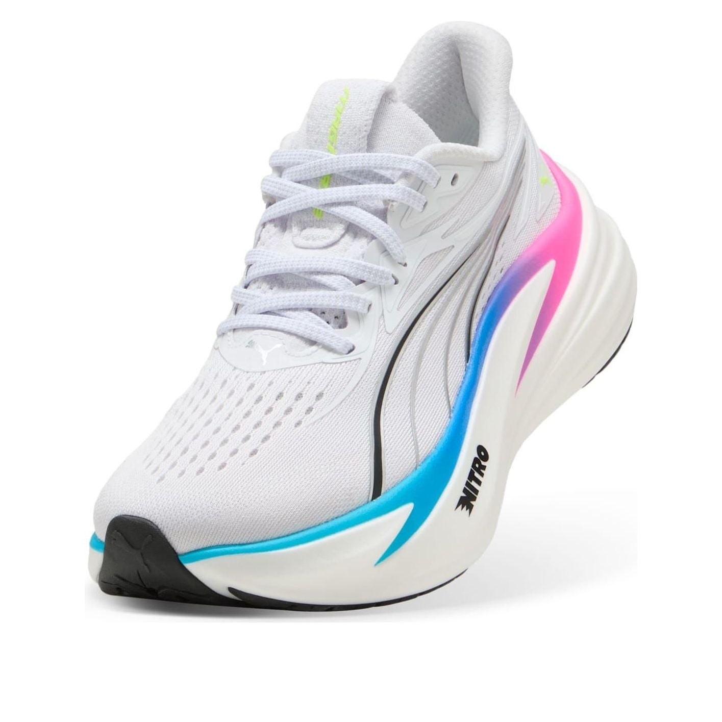 Lookbook (Women) Puma Magmax Nitro 2 'White Ultra Blue Poison Pink' 312126-06