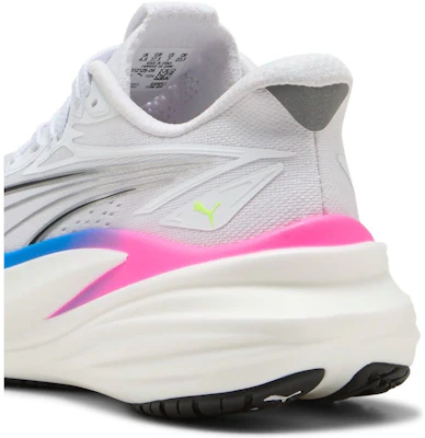 (Women) Puma Magmax Nitro 2 'White Ultra Blue Poison Pink' 312126-06 Shop (Women) Puma Magmax Nitro 2 'White Ultra Blue Poison Pink' 312126-06