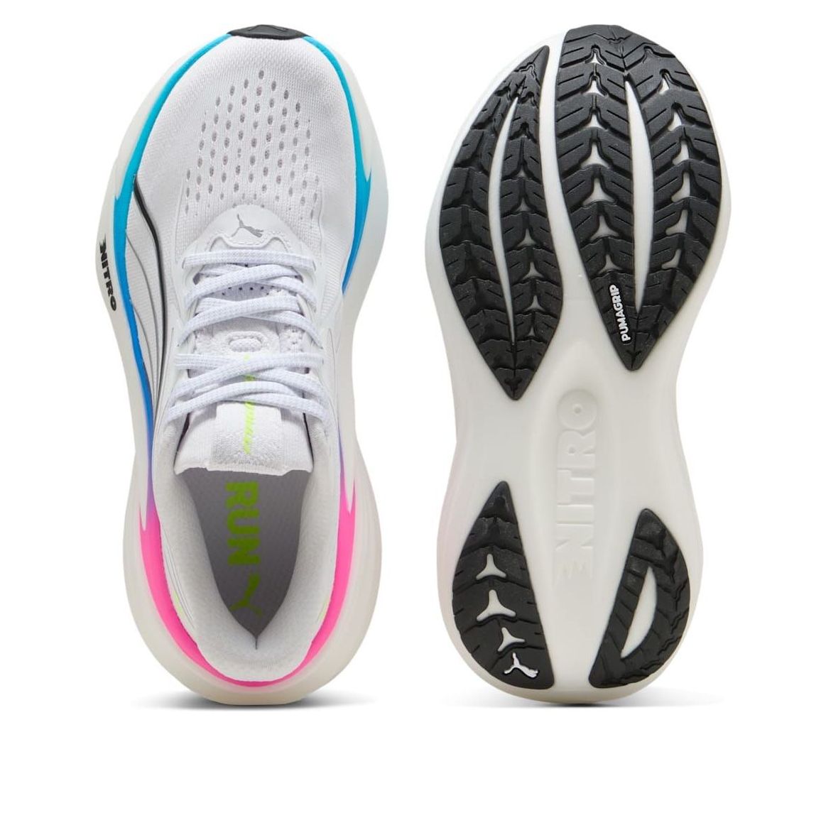 Purchase (Women) Puma Magmax Nitro 2 'White Ultra Blue Poison Pink' 312126-06