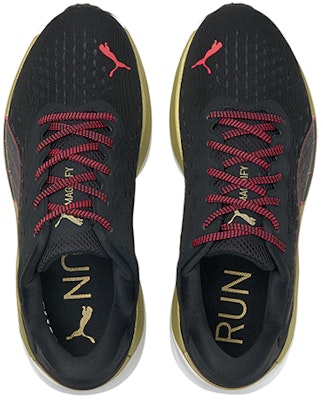 (W) Puma Magnify Nitro 'Hitam Merah Emas' 195172-04 Lookbook (W) Puma Magnify Nitro 'Hitam Merah Emas' 195172-04