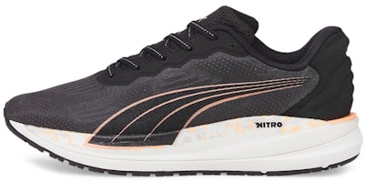 (Women) Puma Magnify Nitro 'Wildwash Black White Pink' 376258-01 (Women) Puma Magnify Nitro 'Wildwash Black White Pink' 376258-01