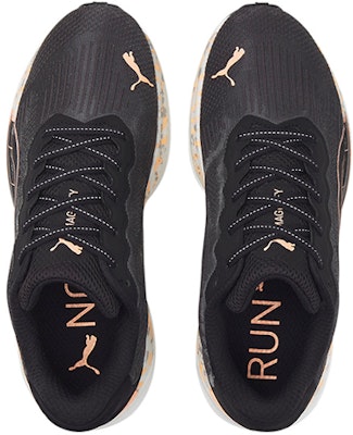 (W) Puma Magnify Nitro 'Black White Pink Wildwash' 376258-01 Lookbook (W) Puma Magnify Nitro 'Black White Pink Wildwash' 376258-01