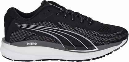 (Women) Puma Magnify Nitro Knit 'Black White' 376908-01 (Women) Puma Magnify Nitro Knit 'Black White' 376908-01