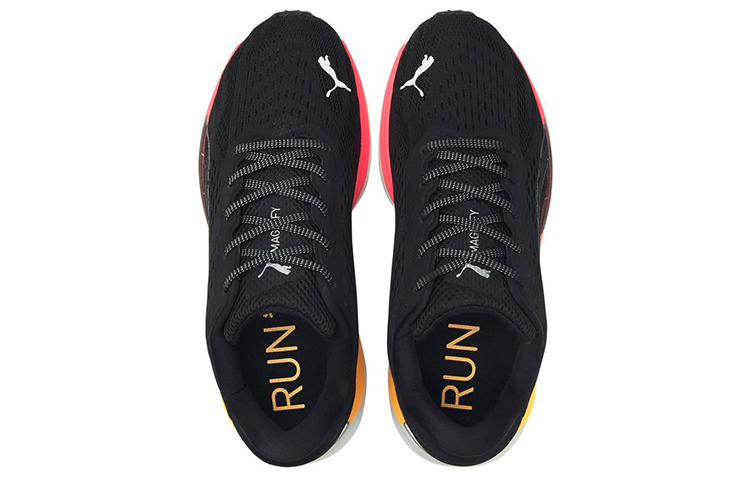 Order (W) Puma Magnify Nitro Surge 'Negro Amarillo Rojo' 376906-01