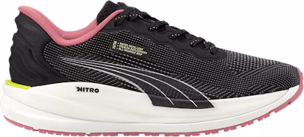 (Women) Puma Magnify Nitro WTR 'Black Mauvewood' 195308-01 (Women) Puma Magnify Nitro WTR 'Black Mauvewood' 195308-01