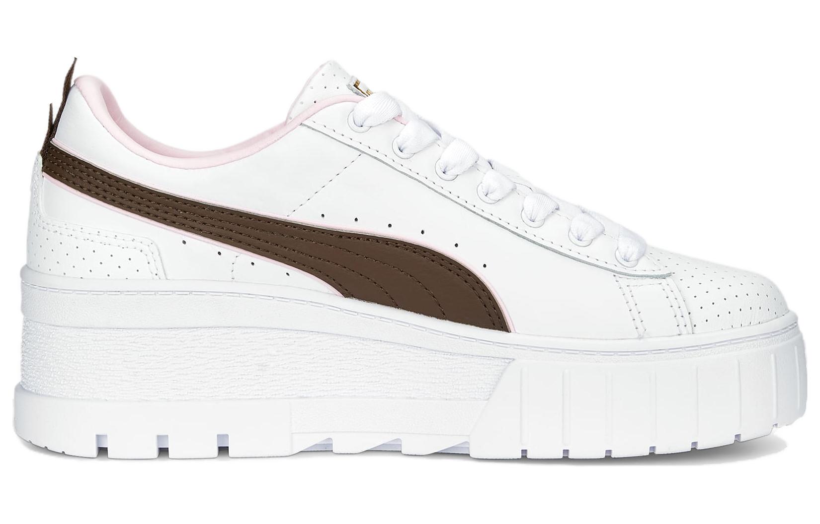 (W) Puma Maize Wedge 'Preppy White Brown' 圖 2