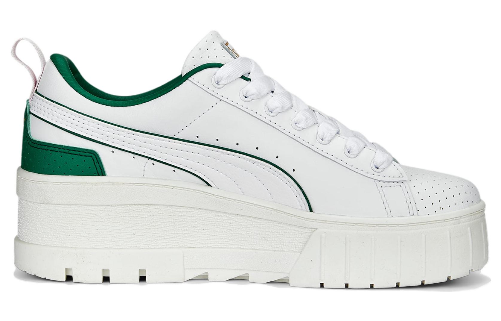 (W) Puma Maize Wedge 'Preppy White Green' 圖 2