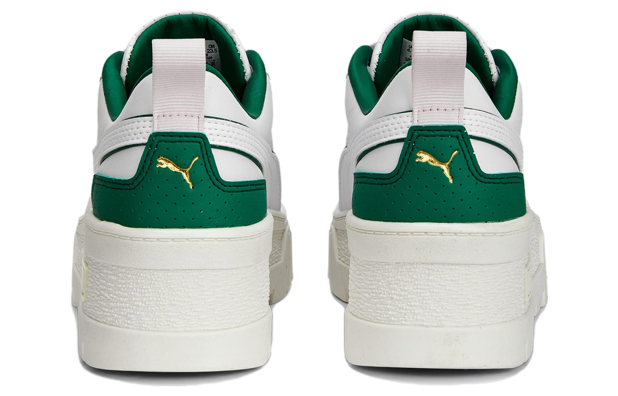 (W) Puma Maize Wedge 'Preppy White Green' 圖 4