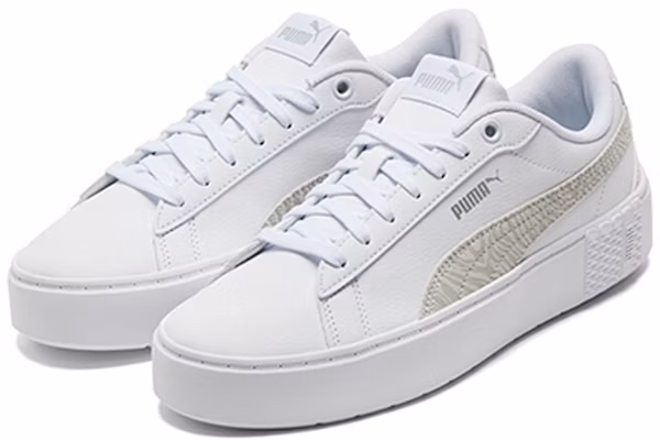 (Women) Puma other Skate shoes 'White Gray' 383877-02 Lookbook (Women) Puma other Skate shoes 'White Gray' 383877-02