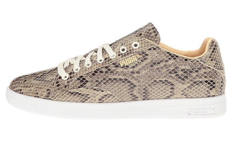(Women) Puma Match Animal Low-cut Sneakers Beige/Black 363260-02