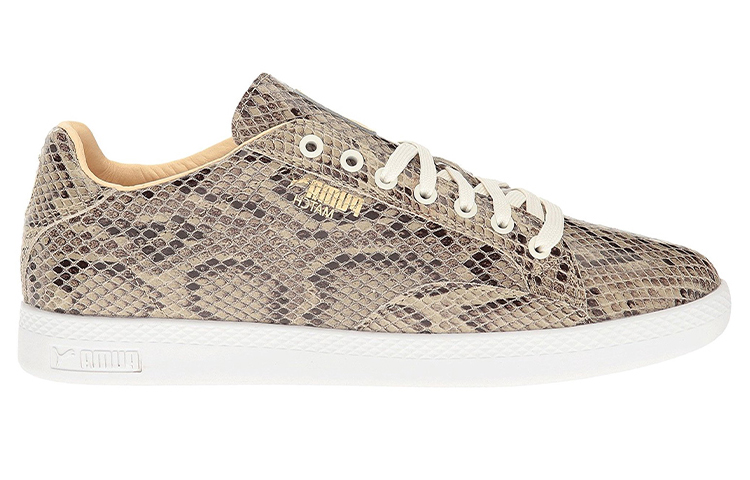 Order (W) Puma Match Sneaker Rendah Potongan Beige/Hitam Animal 363260-02