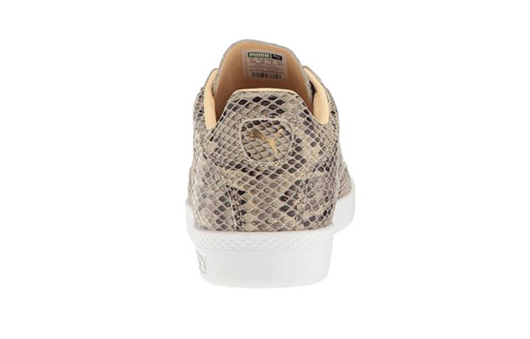 Shop Puma Match Animal 米黑色 女款 低筒滑板鞋