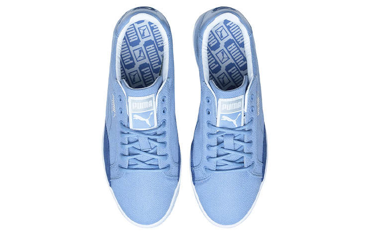 Shop (W) プーマ Match デニム ローカット スニーカー (ブルー) 363625-02