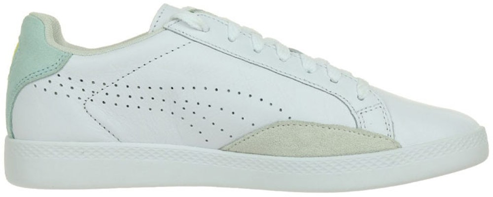 (Women) Puma Match Lo Basic Sports 'White Green' 357543-07 Order (Women) Puma Match Lo Basic Sports 'White Green' 357543-07
