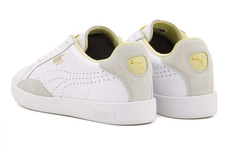 (W) Puma Match Lo Basic Sports 'White Yellow' 圖 4
