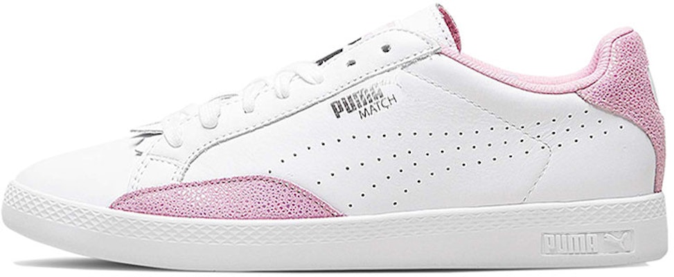 (Women) Puma Match Lo Reset Casual Shoes White/Pink 362724-01 Buy (Women) Puma Match Lo Reset Casual Shoes White/Pink 362724-01