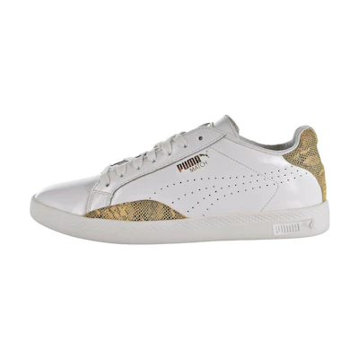 (W) Puma Match Low White Snakeprint