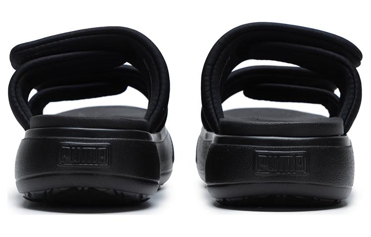 Shop (W) Puma Mayu Puffy Slides ''Schwarz'' 399450-02