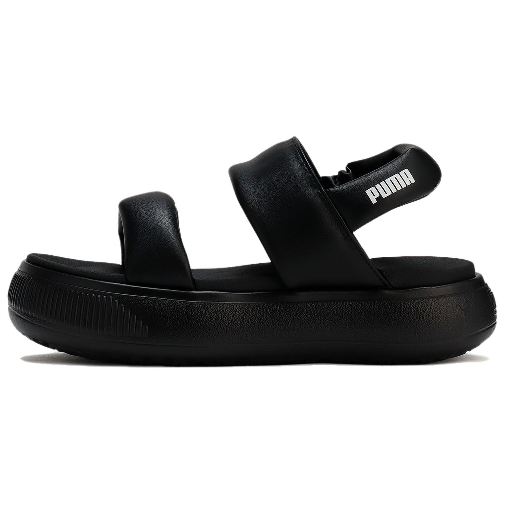 (Women) Puma Mayu Puffy Slides 'Black' 399451-02