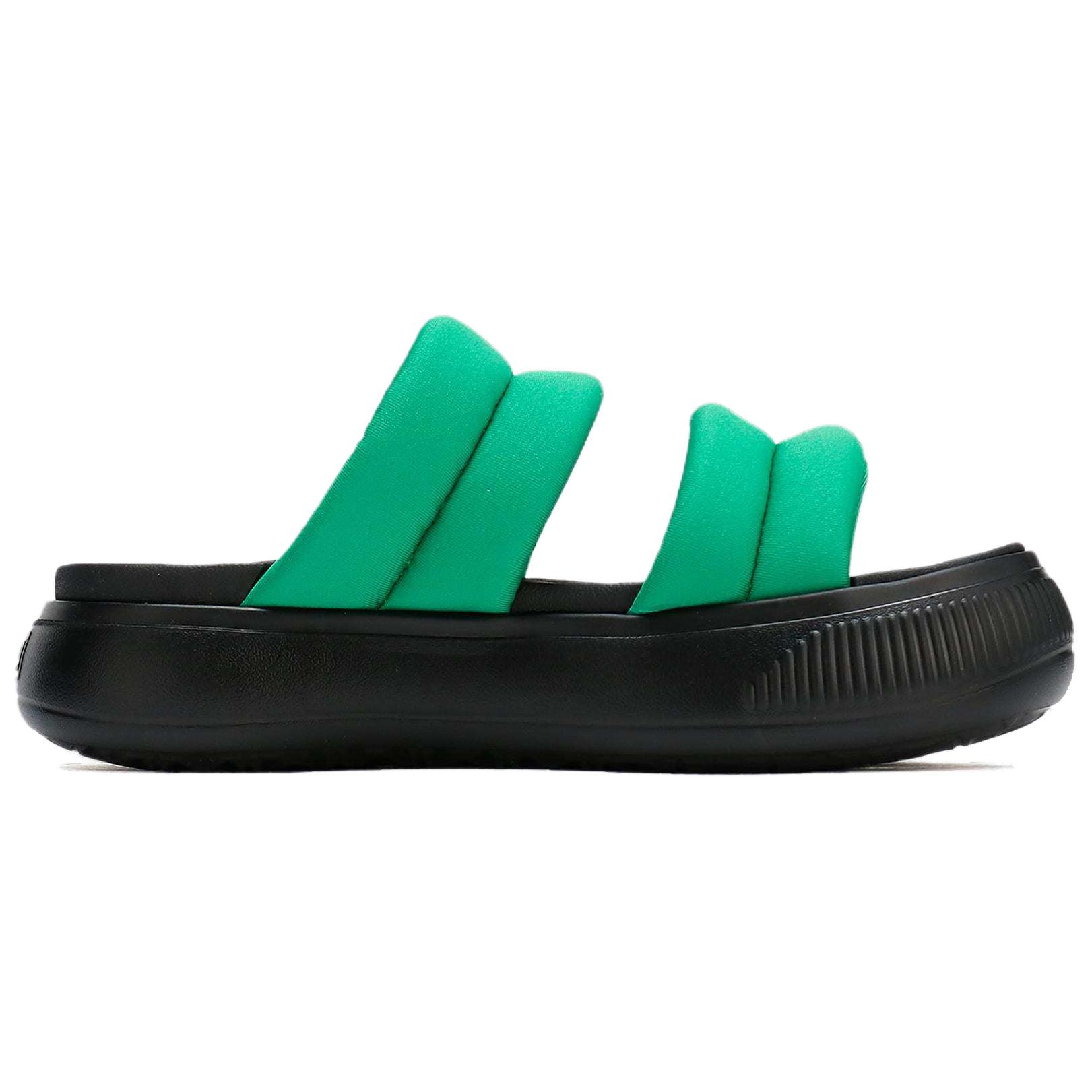 Order (W) Puma Mayu Slides Acolchadas 'Verde Negro' 399450-03