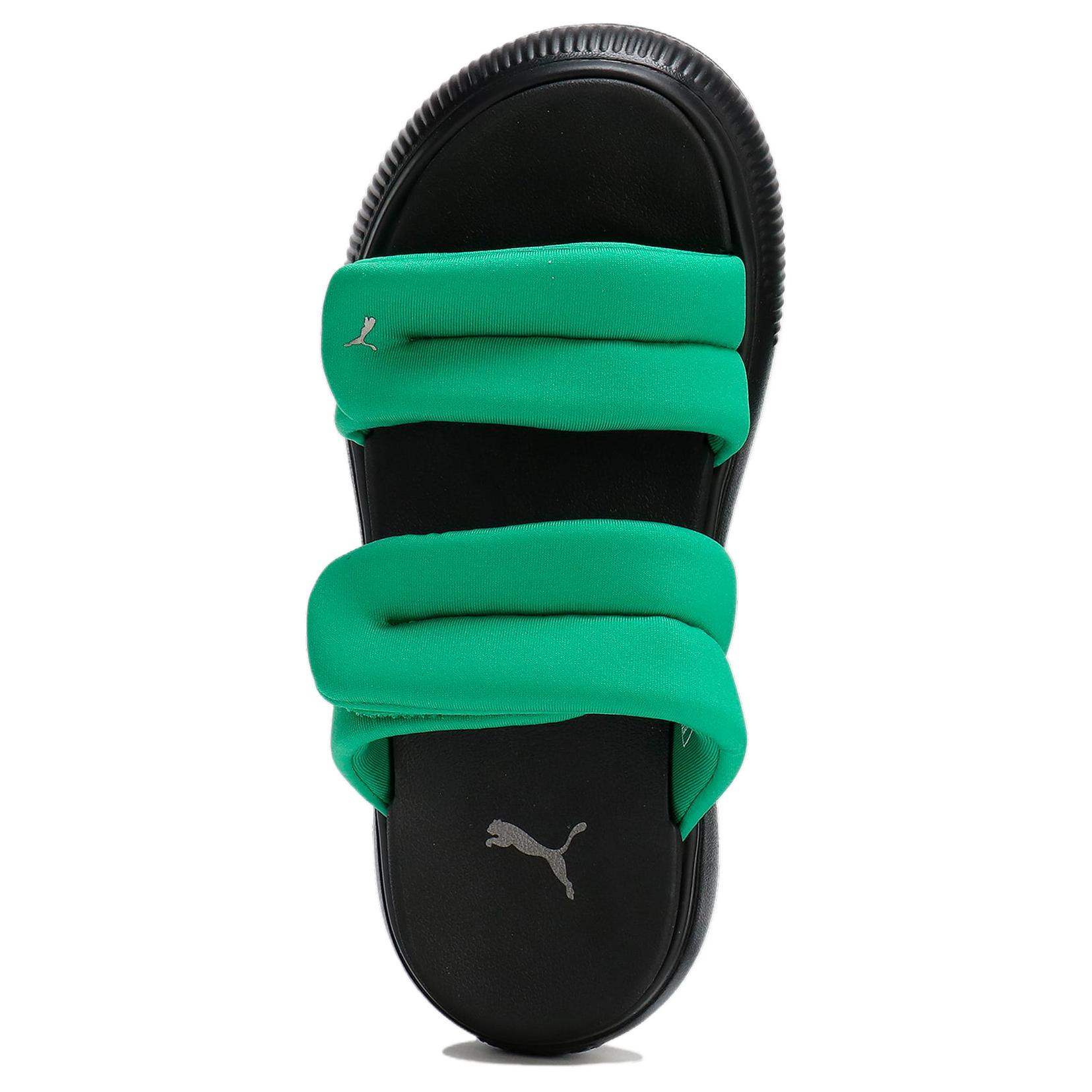 Shop (W) Puma Mayu Slides Acolchadas 'Verde Negro' 399450-03