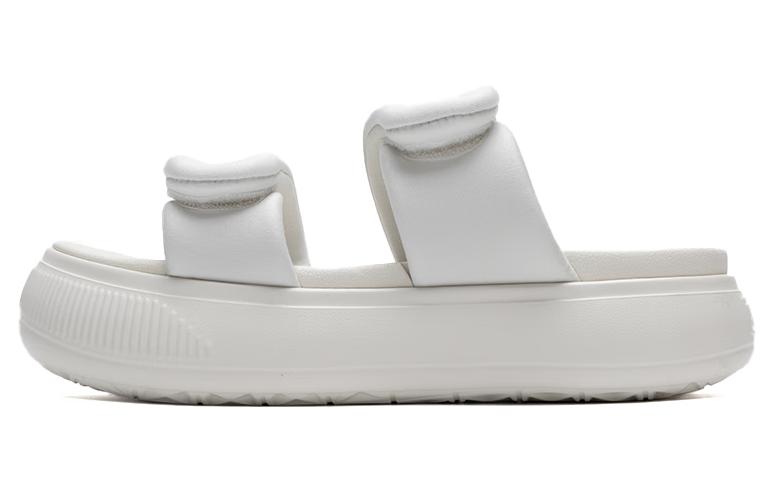 (Women) Puma Mayu Puffy Slides 'Warm White' 399450-01
