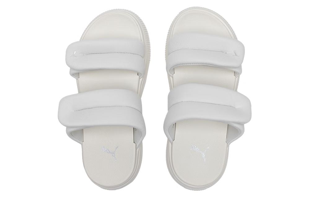 Shop (W) Puma Mayu Puffy Slides 'Putih Hangat' 399450-01