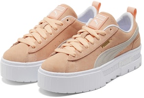 彪馬 Mayze 抗磨損 厚底運動 板鞋 女款 粉白 Lookbook 彪馬 Mayze 抗磨損 厚底運動 板鞋 女款 粉白