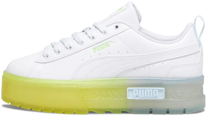 PUMA Mayze Beach Days 防滑耐磨 低筒 滑板鞋 女性款 白綠藍 Buy PUMA Mayze Beach Days 防滑耐磨 低筒 滑板鞋 女性款 白綠藍
