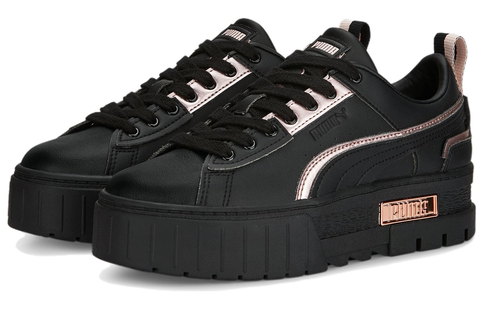 Lookbook (W) Puma Mayze 'Negro Rosa Oro' 391084-02