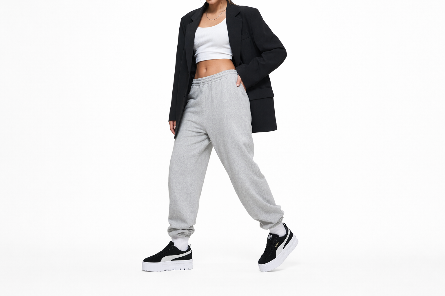Order （女鞋）Puma Mayze '黑白' 380784-01