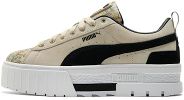 (Women) Puma Mayze Botanics Sneakers Creamy 384188-01 (Women) Puma Mayze Botanics Sneakers Creamy 384188-01
