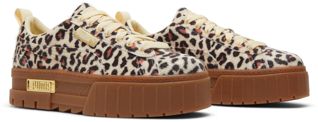 (Women) Puma Mayze 'Leopard' 382910-01 Cheap (Women) Puma Mayze 'Leopard' 382910-01