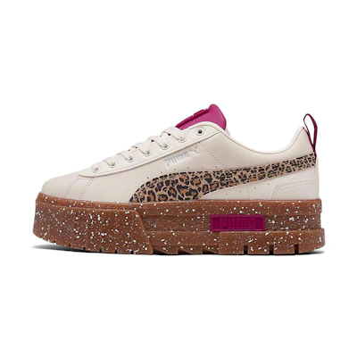 (W) Puma Mayze 'Natural Lux - Leopard'