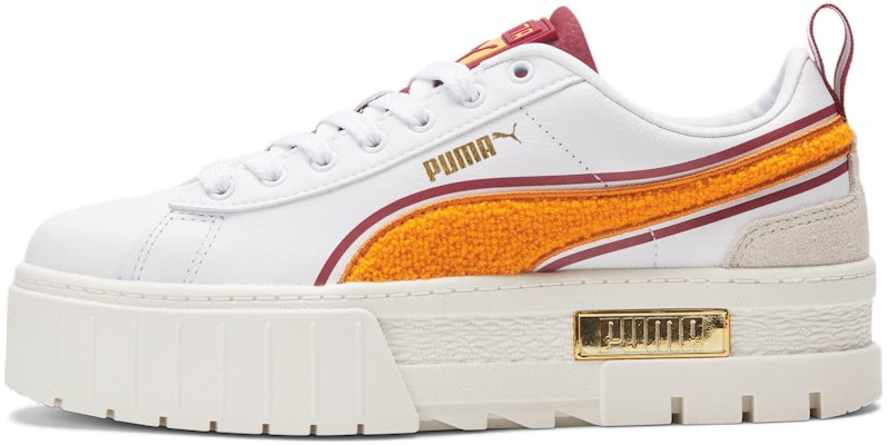 (Women) Puma Mayze 'New Heritage - White Apricot' 389723-01 Buy (Women) Puma Mayze 'New Heritage - White Apricot' 389723-01