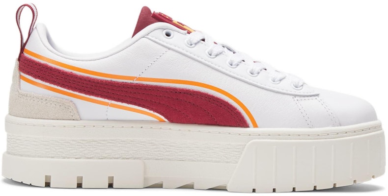 (Women) Puma Mayze 'New Heritage - White Apricot' 389723-01 Order (Women) Puma Mayze 'New Heritage - White Apricot' 389723-01