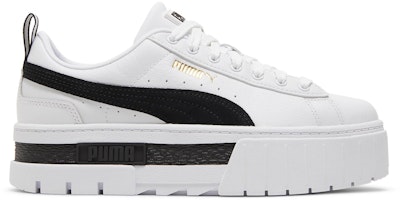 (Women) Puma Mayze 'White Black' 381983-01 (Women) Puma Mayze 'White Black' 381983-01