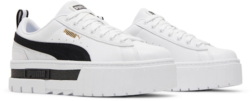 (W) Puma Mayze 'Blanco Negro' 381983-01 Cheap (W) Puma Mayze 'Blanco Negro' 381983-01