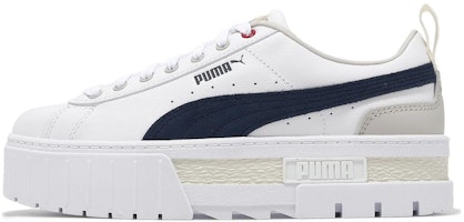(Women) Puma Mayze 'White Club Navy' 381983-41 (Women) Puma Mayze 'White Club Navy' 381983-41