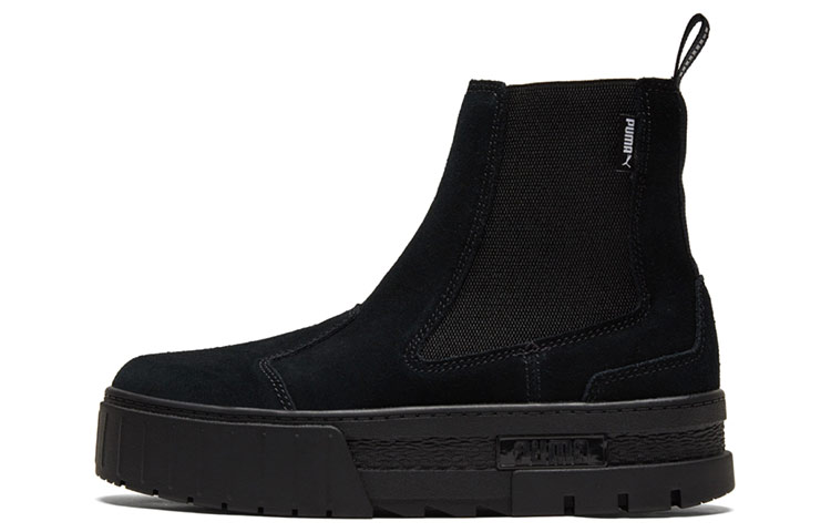 (Women) Puma Mayze Chelsea Suede 'Triple Black'  382829-01