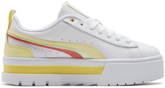 (W) Puma Mayze FS Interest 'Pale Lemon' Sepatu Sneakers Wanita 387474-03 Order (W) Puma Mayze FS Interest 'Pale Lemon' Sepatu Sneakers Wanita 387474-03