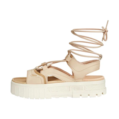 (W) Puma Mayze Laces Sandals 'Granola'