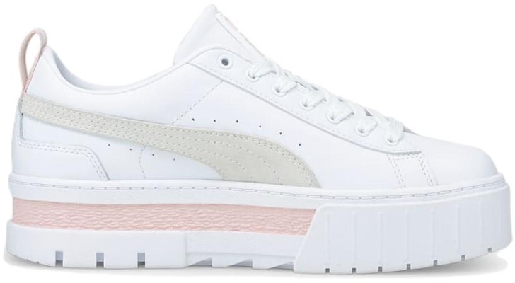 (Women) Puma Mayze Leather 'White Marshmallow' 381983-08 Order (Women) Puma Mayze Leather 'White Marshmallow' 381983-08
