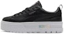 (W) Puma Mayze Lth Iridescent Kasut Hitam/Putih 387269-02