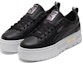 Lookbook (W) Puma Mayze Lth Iridescent Kasut Hitam/Putih 387269-02